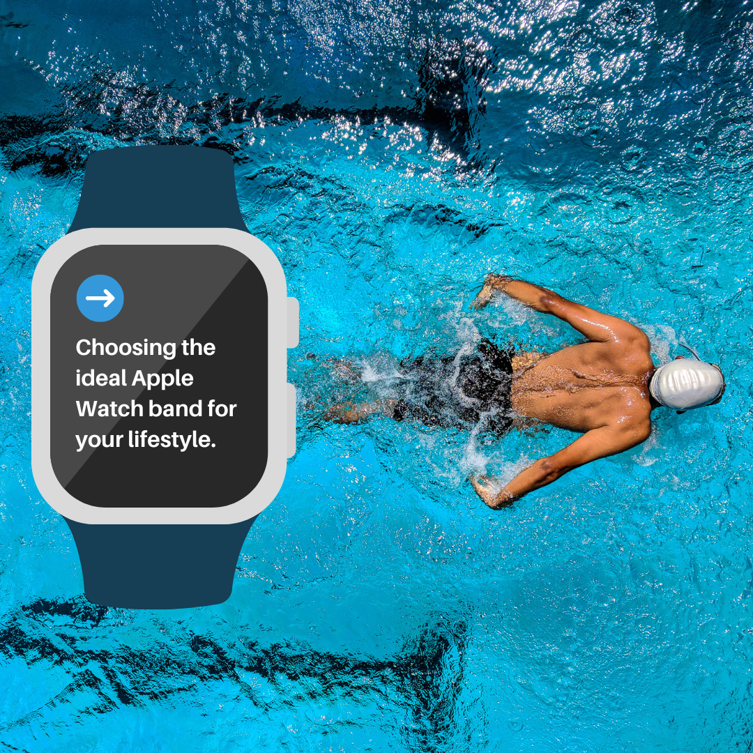 Apple watch top band for swimming