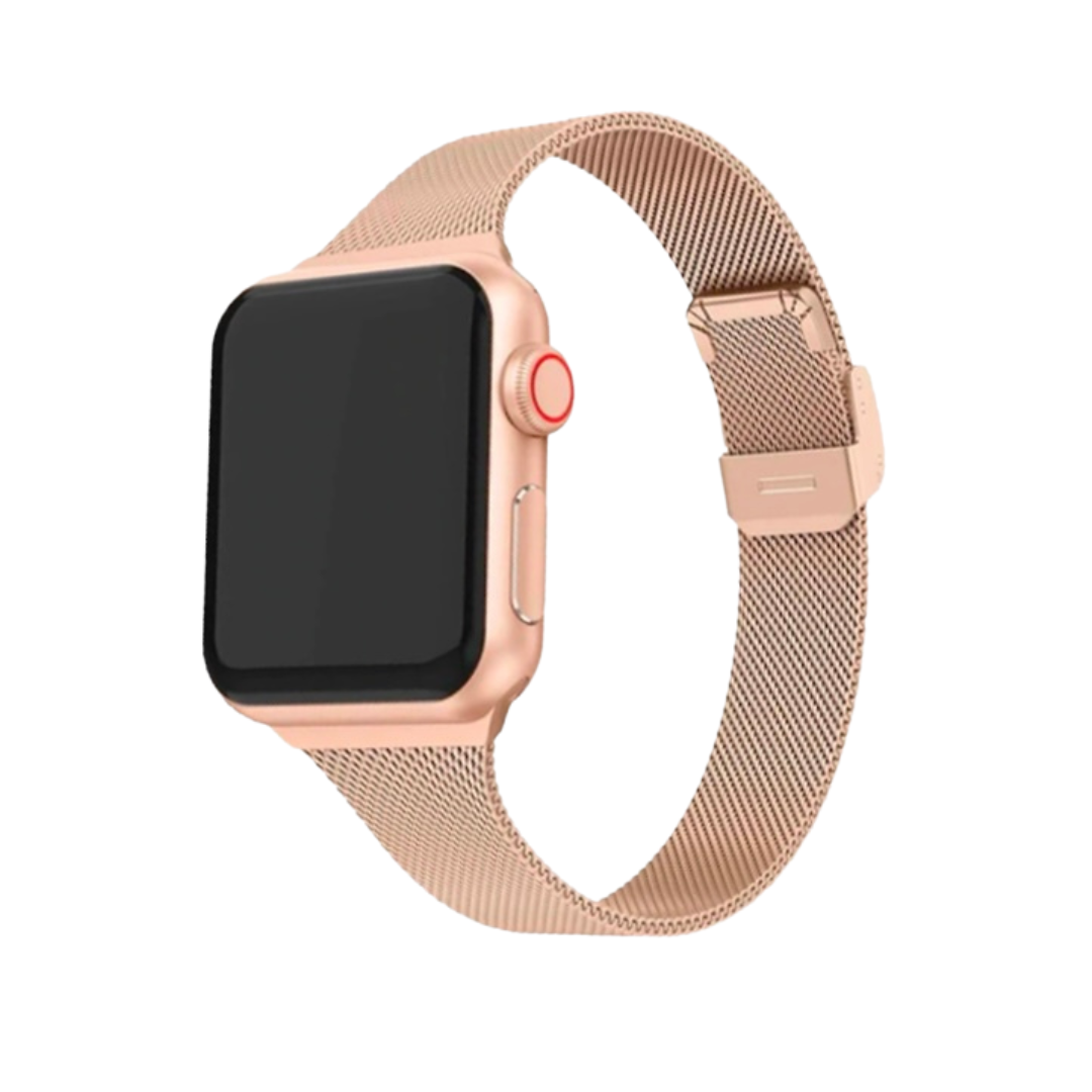 Nava Bands Metalic Gold / 38 / 40 / 41mm NavaBands Metal Mallion Bracelet
