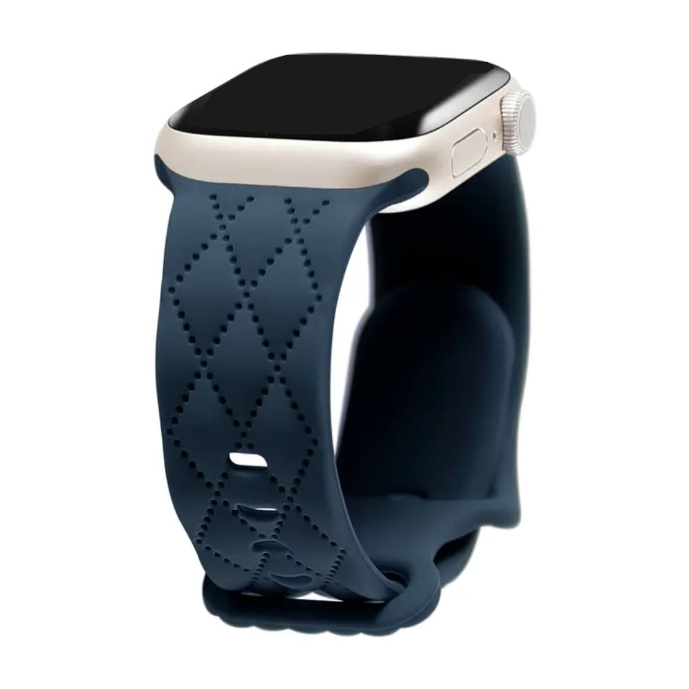 Nava-Bands Abyss Blue / 42 / 44 / 45 / 49mm Nava-Bands Silicone Twill Loops