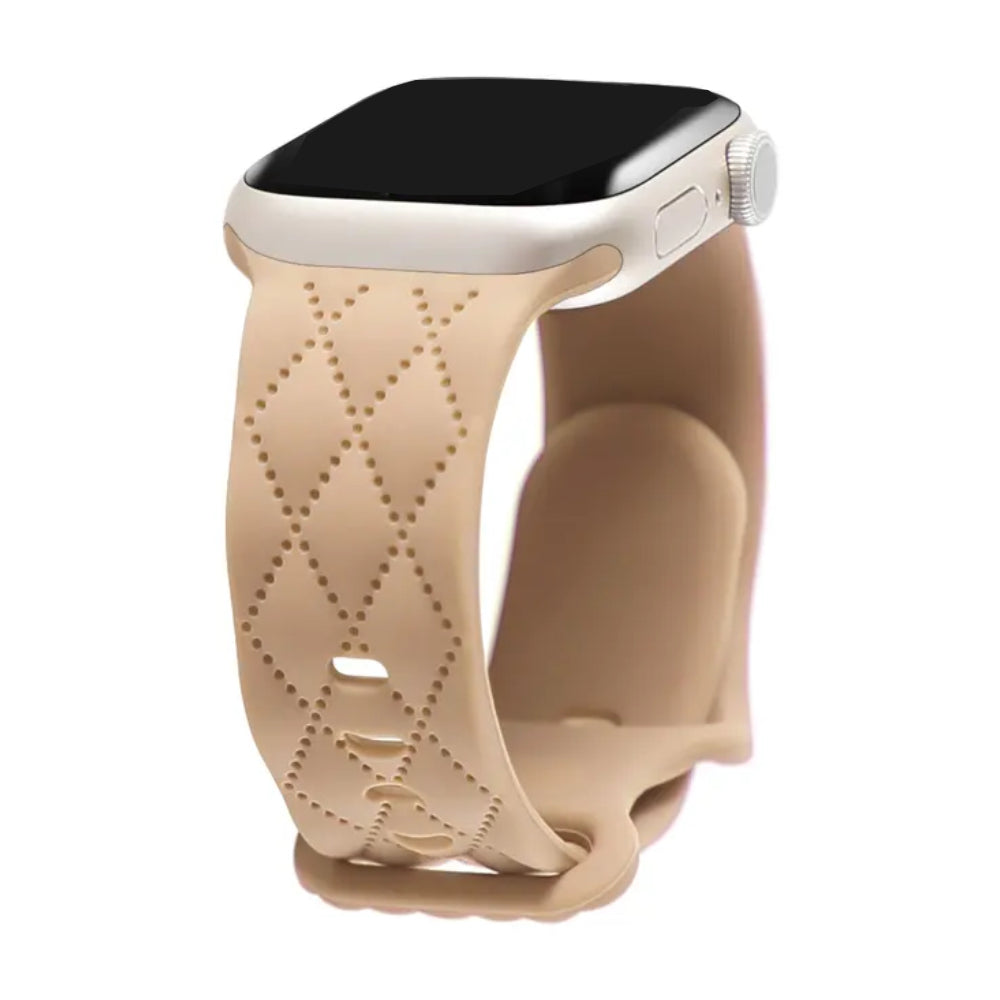 Nava-Bands Honey Peach / 42 / 44 / 45 / 49mm Nava-Bands Silicone Twill Loops