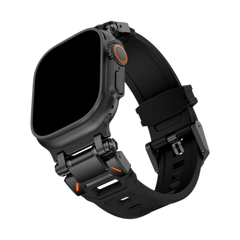 Nava-Bands Classic Black / Space Black / 42 / 44 / 45 / 49mm Nava-Bands Silicone Rima Bands