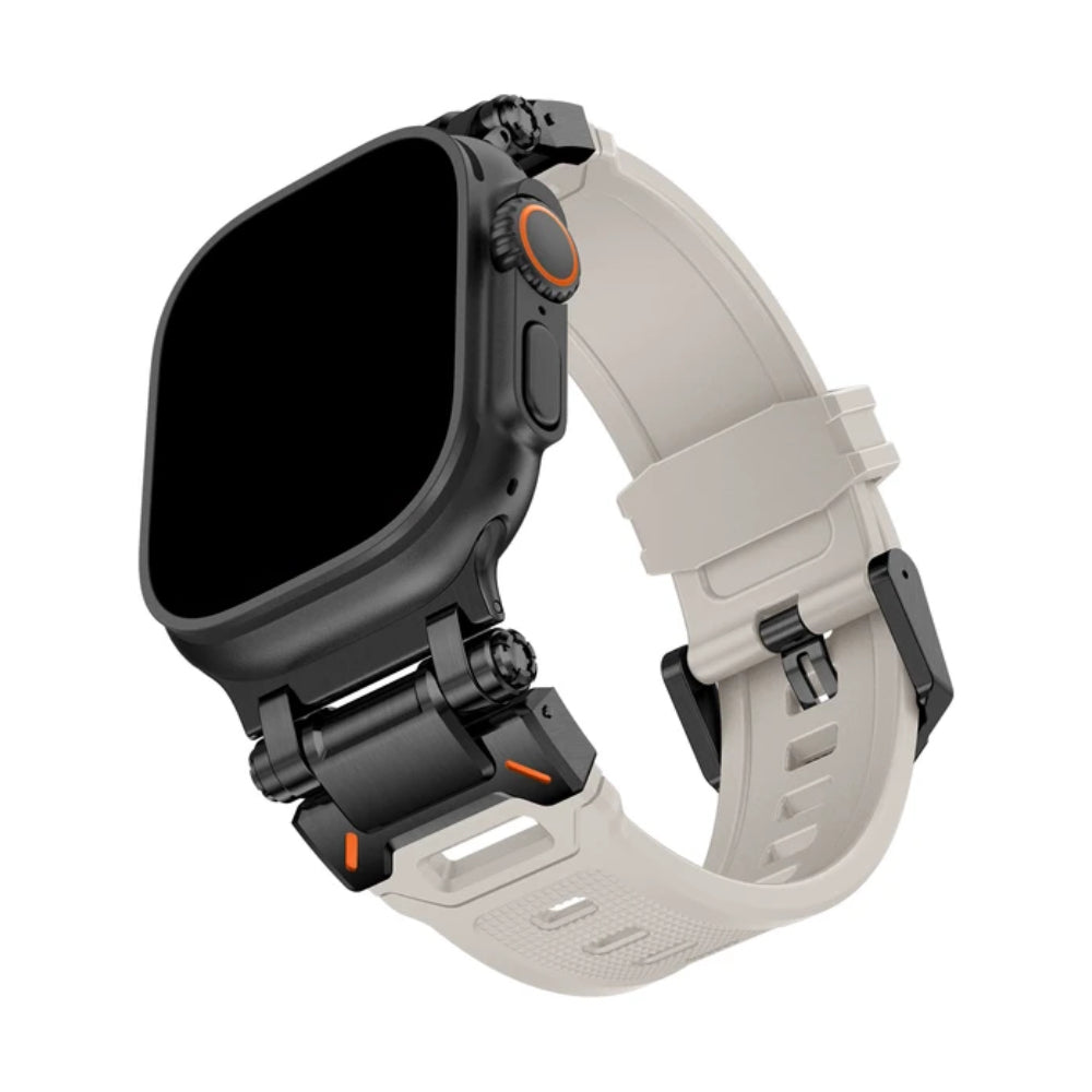 Nava-Bands Titan Steel / Space Black / 42 / 44 / 45 / 49mm Nava-Bands Silicone Rima Bands