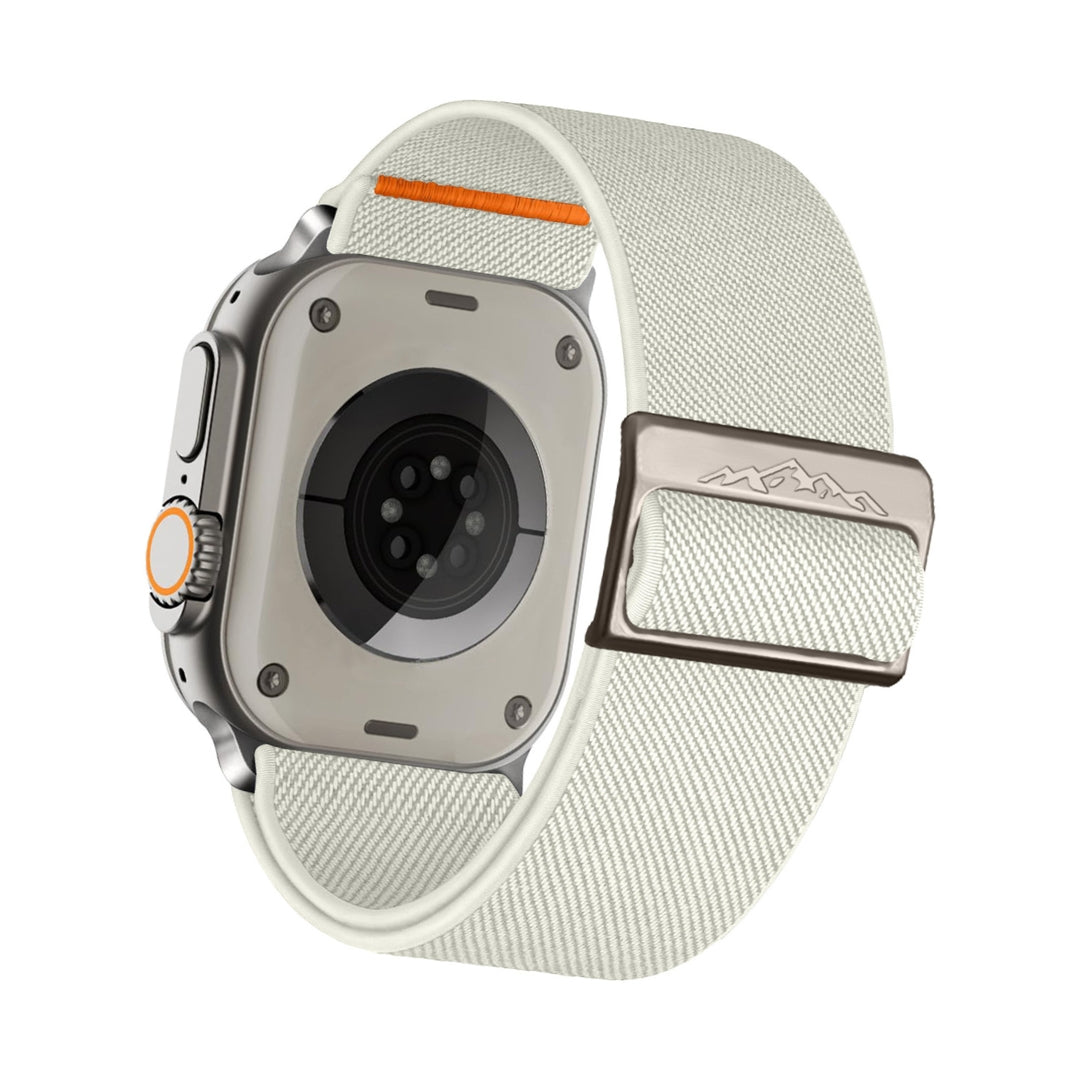 Nava-Band Altitude Band Beige White for Apple Watch Series 42 44 45 49mm