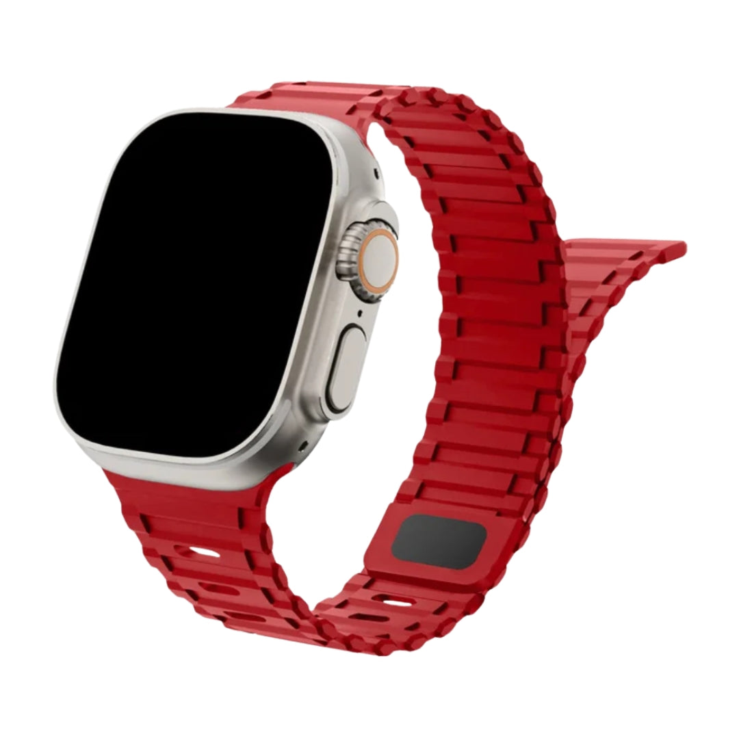 Nava-Bands Brick Red / 42 / 44 / 45 / 49mm Nava-Bands Silicone Duro Bands