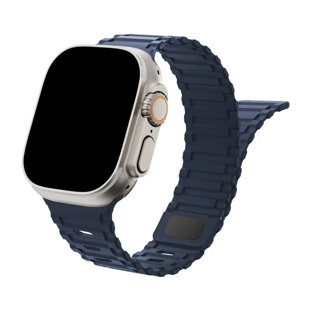 Nava-Bands Midnight / 42 / 44 / 45 / 49mm Nava-Bands Silicone Duro Bands