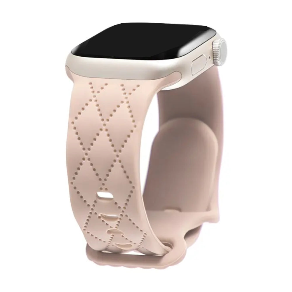 Nava-Bands Novelle Cream / 42 / 44 / 45 / 49mm Nava-Bands Silicone Twill Loops