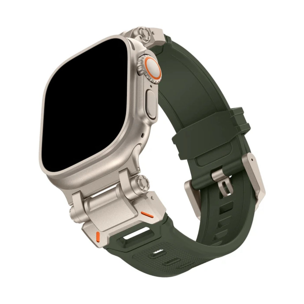 Nava-Bands Army Green / Starlight / 42 / 44 / 45 / 49mm Nava-Bands Silicone Rima Bands