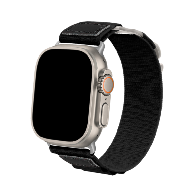 Nava-Bands Raven Black / 42 / 44 / 45 / 49mm Nava-Bands Fabric Trekk Mono