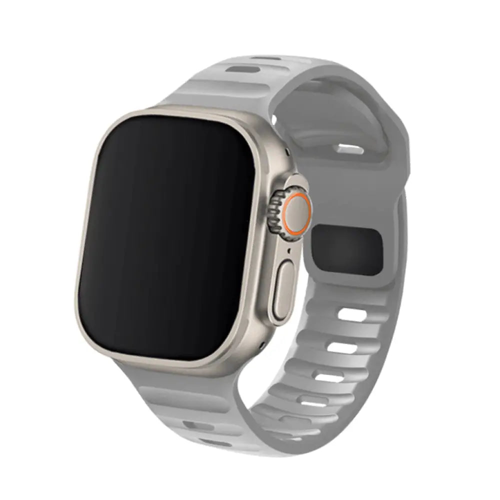 Nava-Bands Sandstone Gray / 42 / 44 / 45 / 49mm Nava-Bands Silicone Aspro Bands