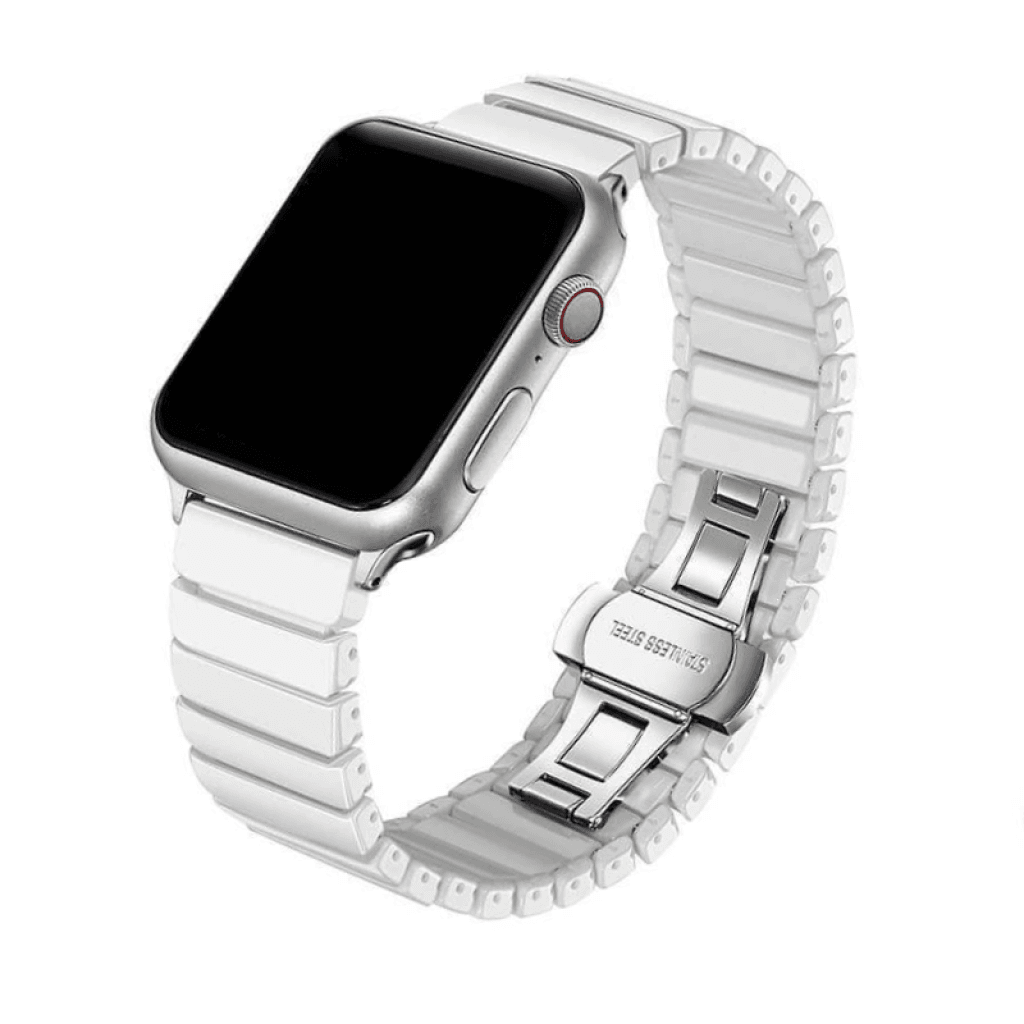 Nava Bands White / 38 / 40 / 41mm NavaBands Metal Celain Bracelet