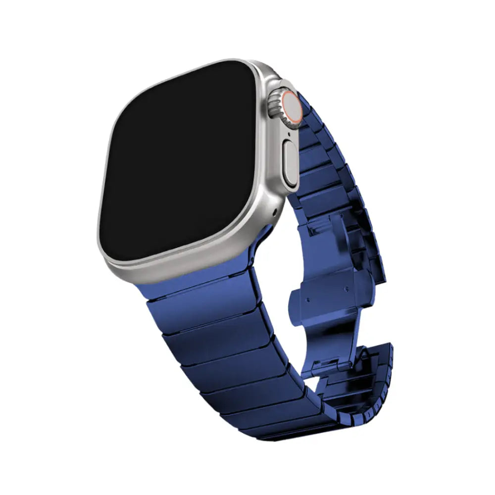 Nava-Bands Sapphire Blue / 42 / 44 / 45 / 49mm Nava-Bands Metal Machina Link
