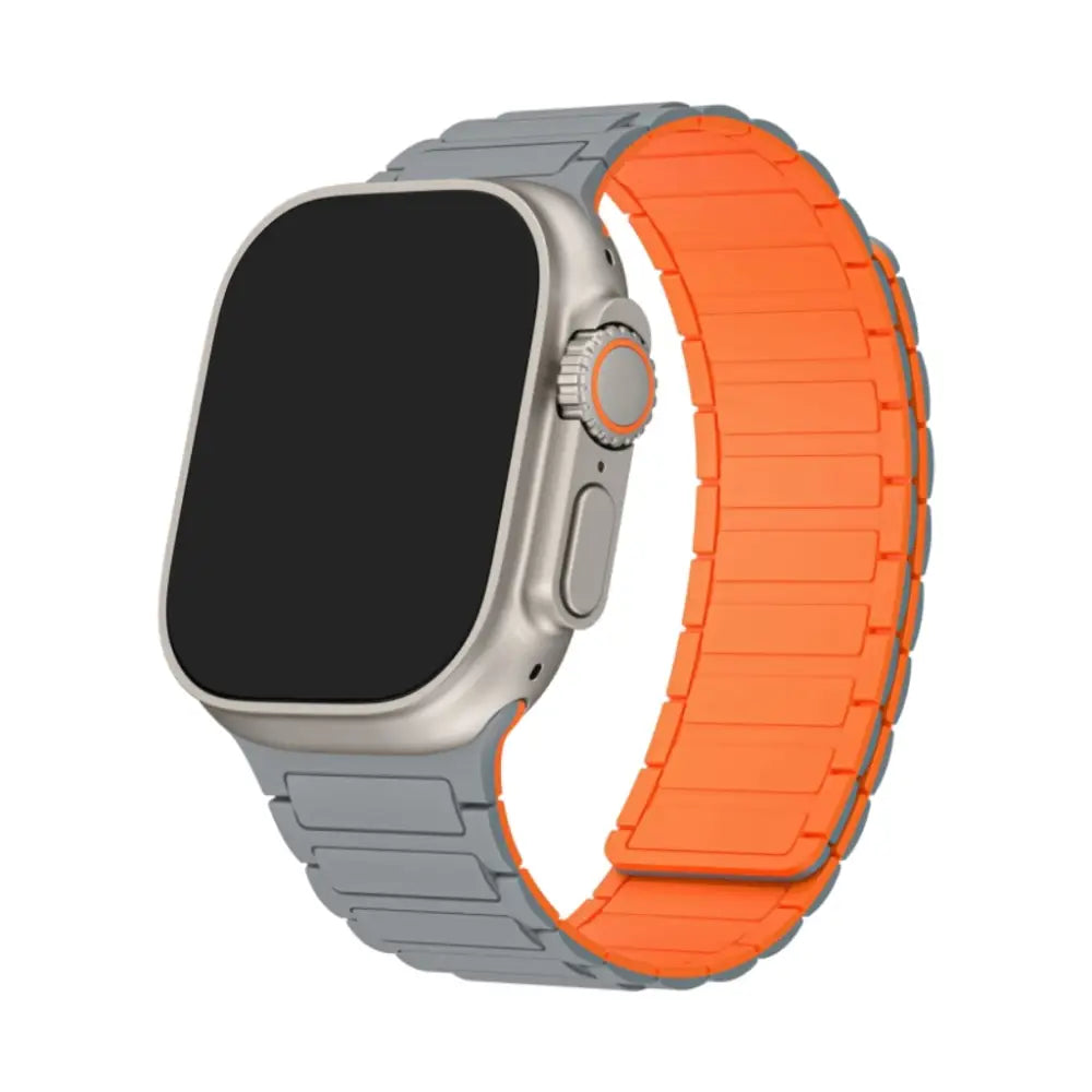 Nava-Bands Orange Ash / 42 / 44 / 45 / 49mm Nava-Bands Silicone Magno Loop