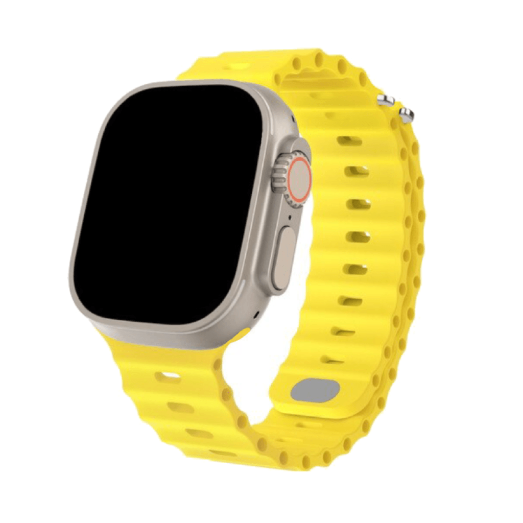 Nava-Bands Canary Glow / 42 / 44 / 45 / 49mm Nava-Bands Silicone Mariner Loop