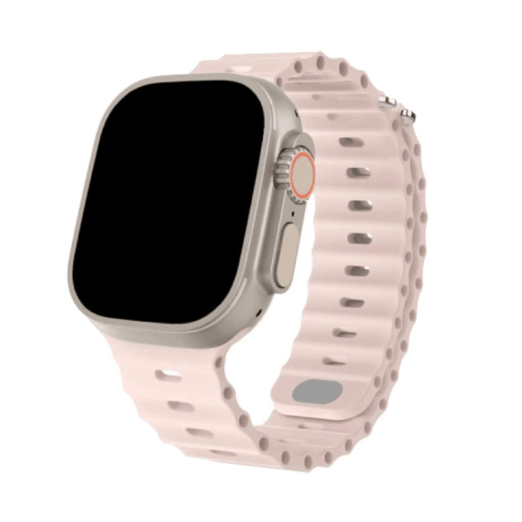 Nava-Bands Sandy Pink / 42 / 44 / 45 / 49mm Nava-Bands Silicone Mariner Loop