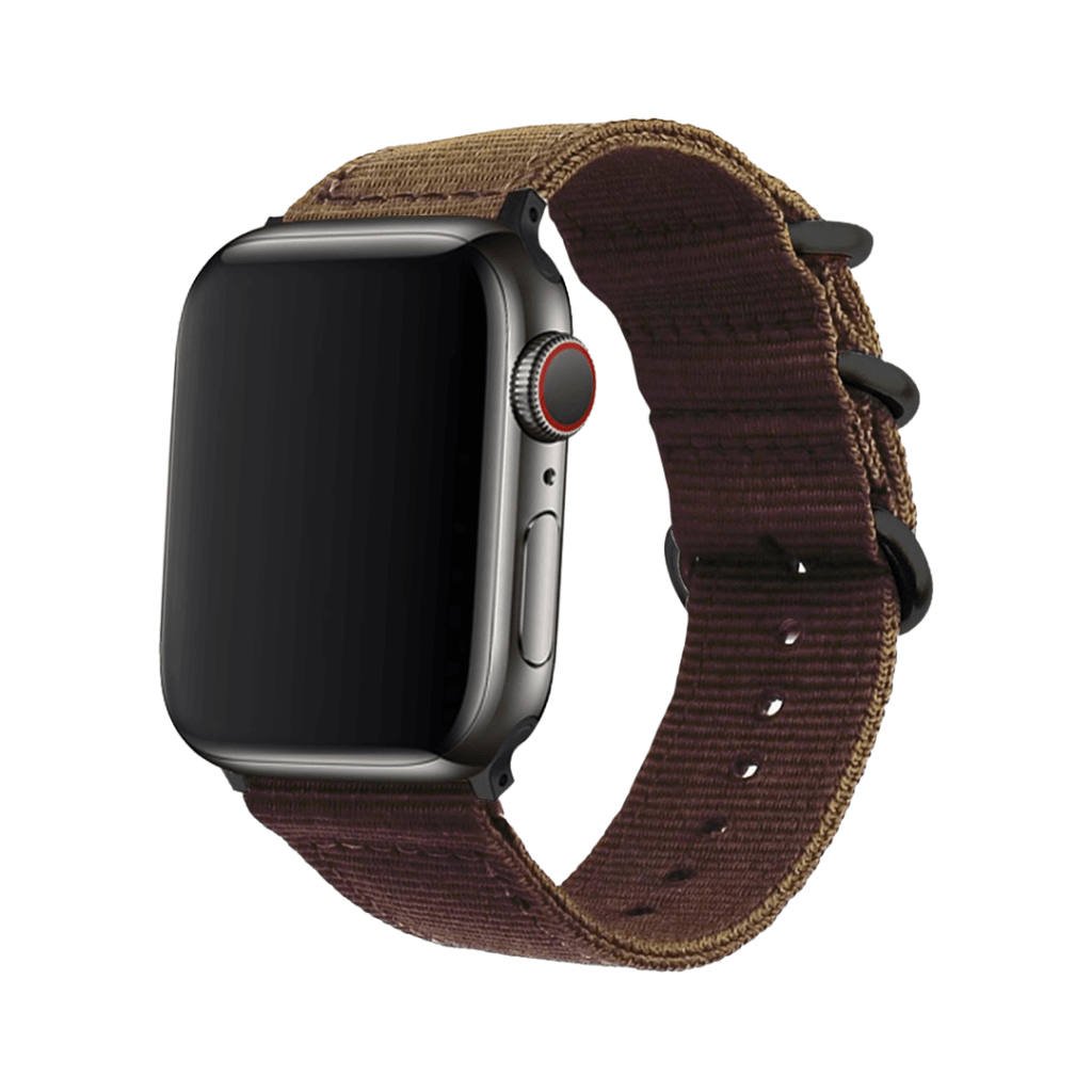 Nava Bands Dark Brown / 38 / 40 / 41mm NavaBands Fabric Nato Bands