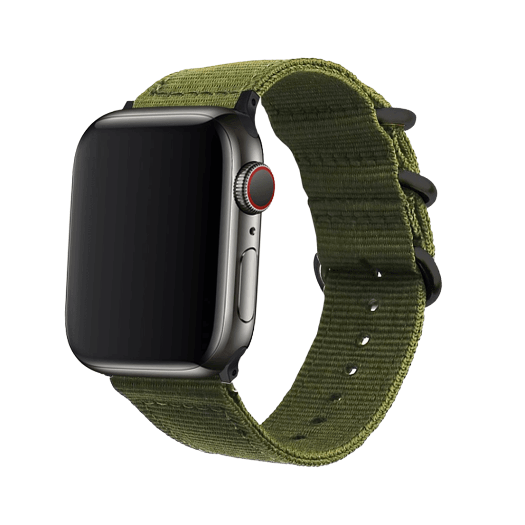Nava Bands Jungle Green / 38 / 40 / 41mm NavaBands Fabric Nato Bands