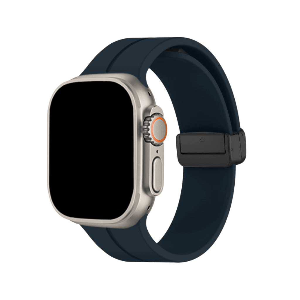 Nava-Bands Yale Blue / 42 / 44 / 45 / 49mm / Space Black Nava-Bands Silicone Nautico Bands