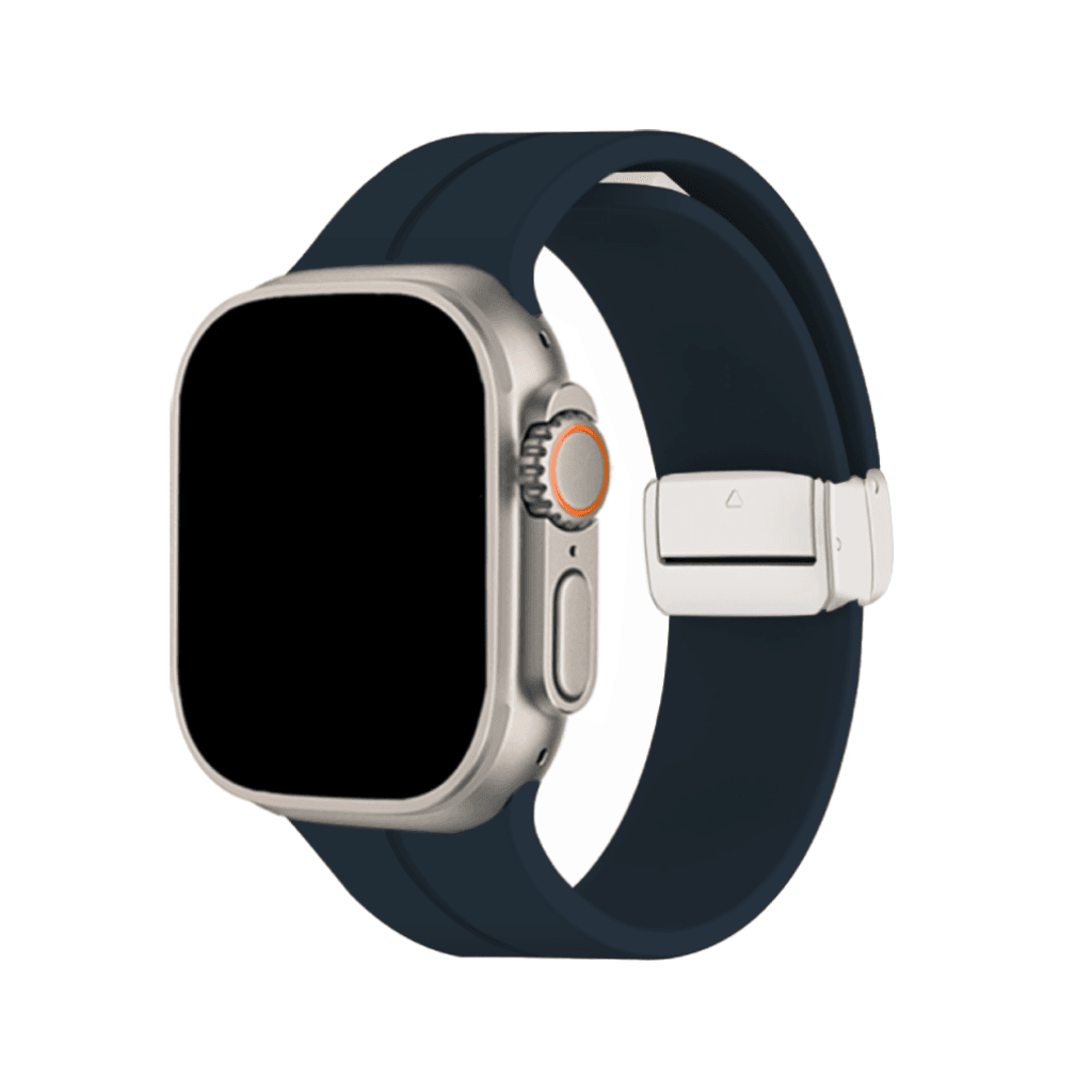 Nava-Bands Yale Blue / 42 / 44 / 45 / 49mm / Starlight Silver Nava-Bands Silicone Nautico Bands