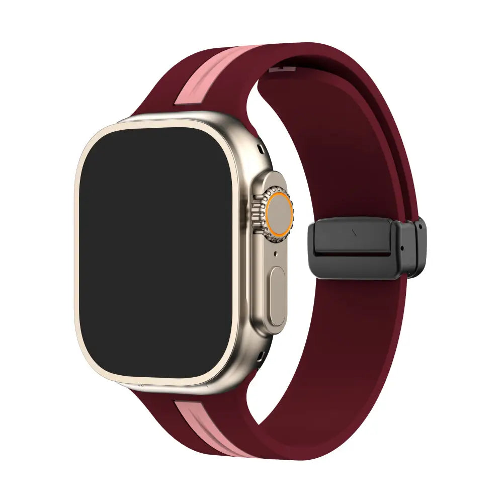 Nautilus 2.0 Coral Sorbet / 38 40 41Mm Space Black Silicone