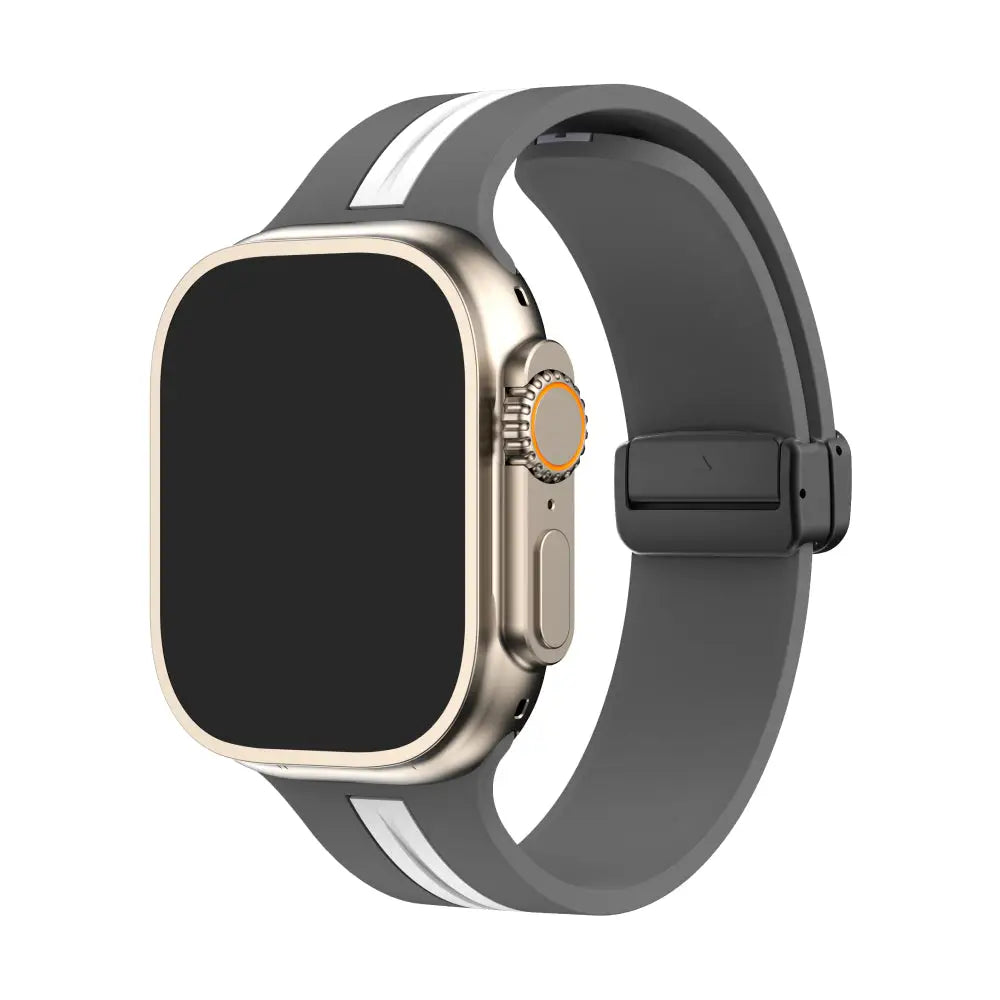Nautilus 2.0 Gray Stone / 38 40 41Mm Space Black Silicone