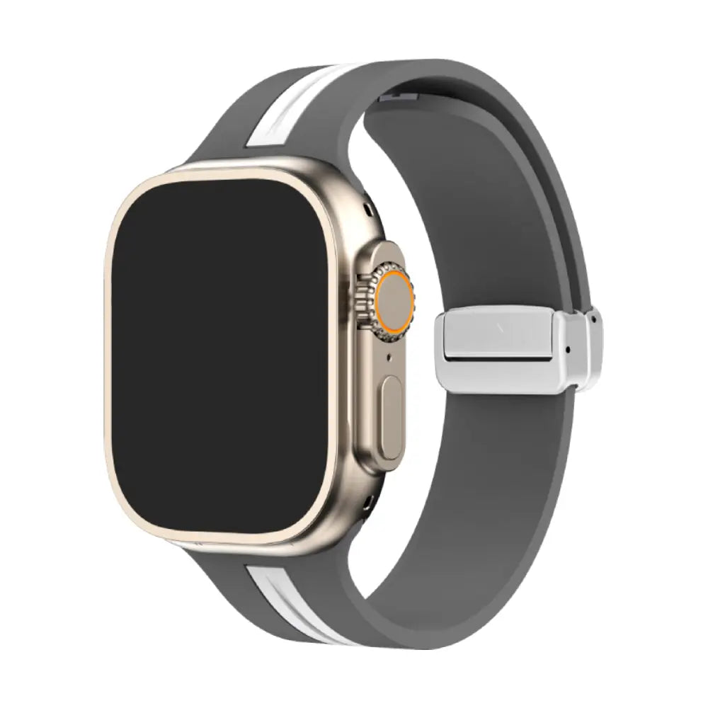 Nautilus 2.0 Gray Stone / 38 40 41Mm Starlight Silver Silicone
