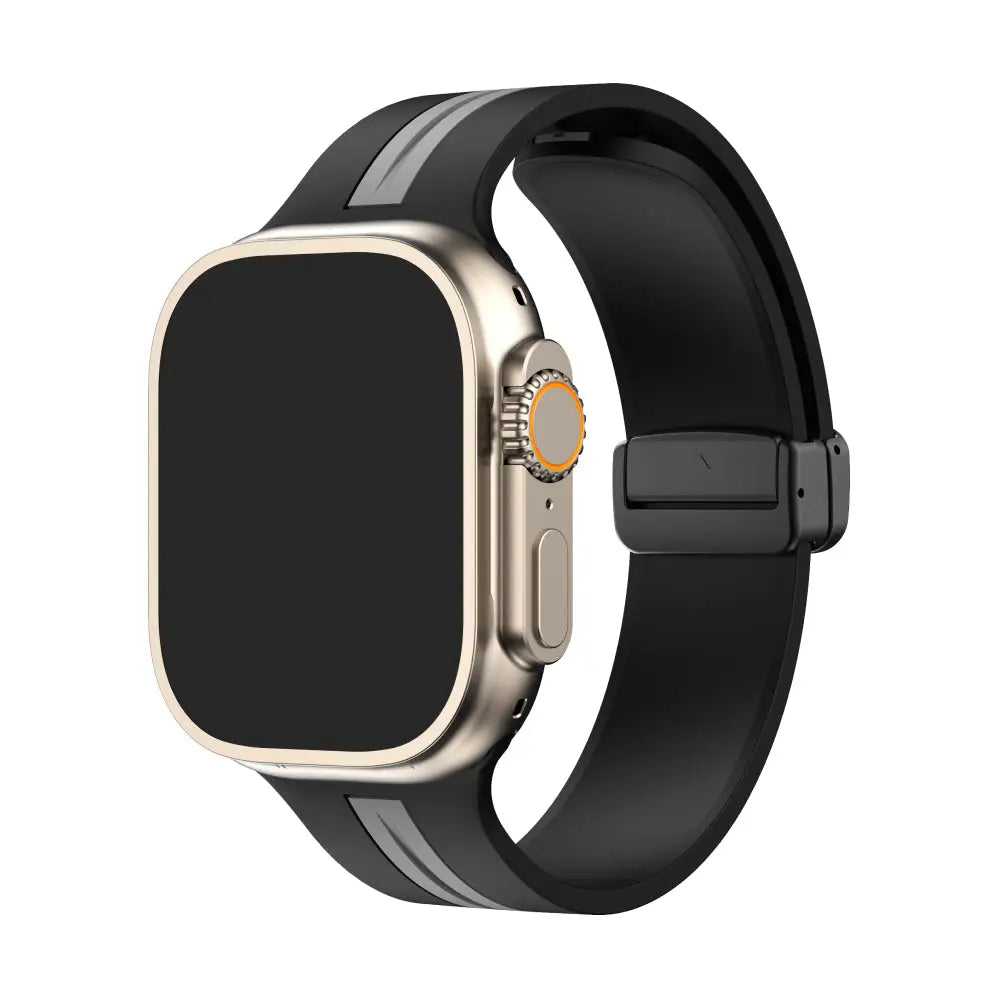 Nautilus 2.0 Midnight Gray / 38 40 41Mm Space Black Silicone