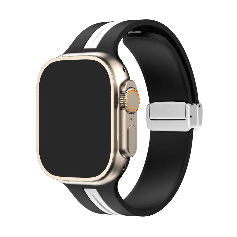 Nautilus 2.0 Mono Black / 38 40 41Mm Starlight Silver Silicone