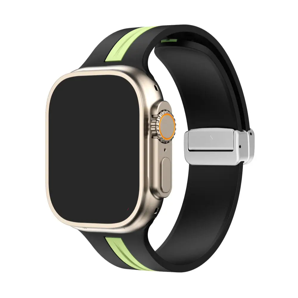 Nautilus 2.0 Neon Black / 38 40 41Mm Starlight Silver Silicone