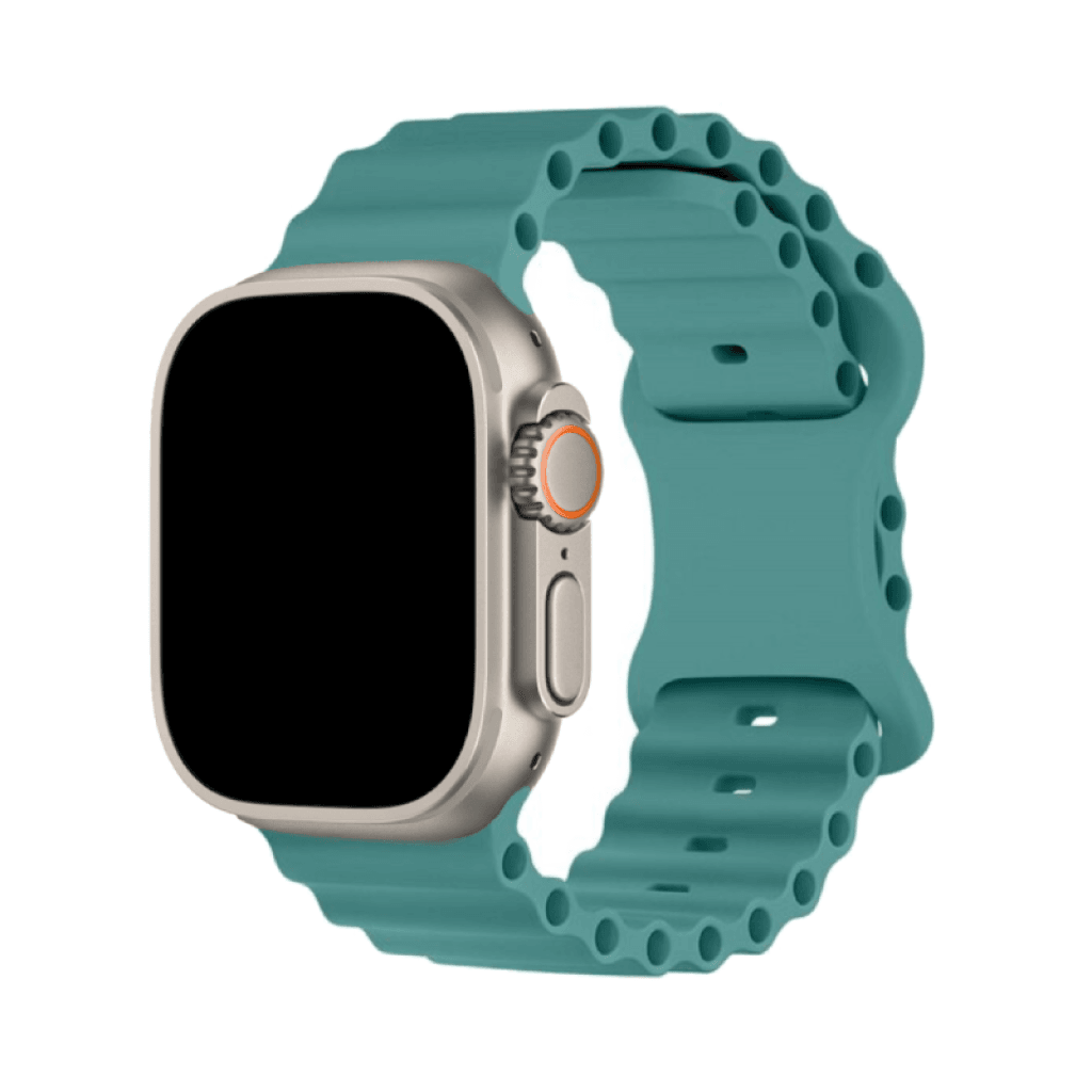 Nava-Bands Tumble Jade / 42 / 44 / 45 / 49mm Nava-Bands Silicone Pacific Bands