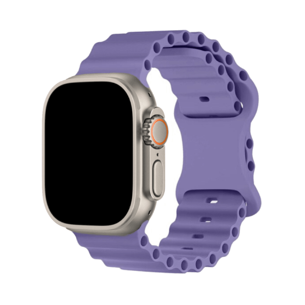 Nava-Bands Wisteria Shade / 42 / 44 / 45 / 49mm Nava-Bands Silicone Pacific Bands