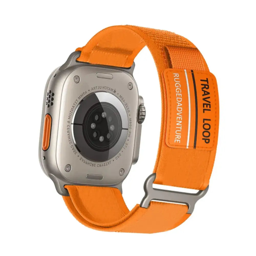 Nava-Bands Bright Orange / 42 / 44 / 45 / 49mm SM / Canvas Nava-Bands Fabric Travel Loop