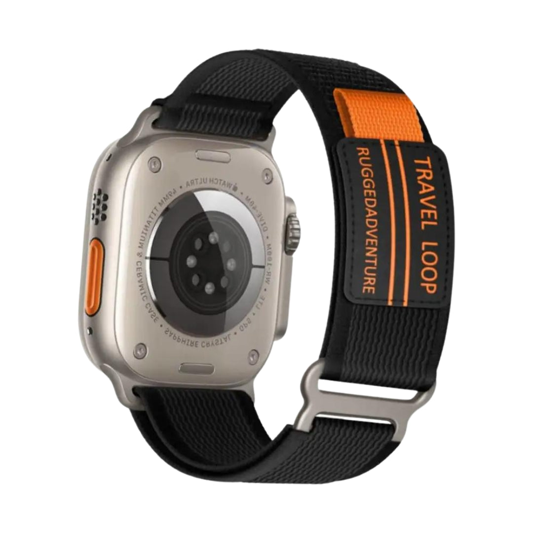 Nava-Bands Midnight Orange / 42 / 44 / 45 / 49mm SM / Canvas Nava-Bands Fabric Travel Loop