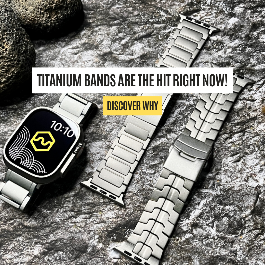 Why Titanium Bands? Here Are The 3 Reasons!
