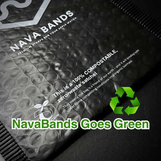 NAVA BANDS GOES GREEN | BIODEGRADABLE BAGS