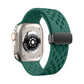 Nava-Bands Pine Green / 42 / 44 / 45 / 49mm Nava-Bands Silicone Slotted XL