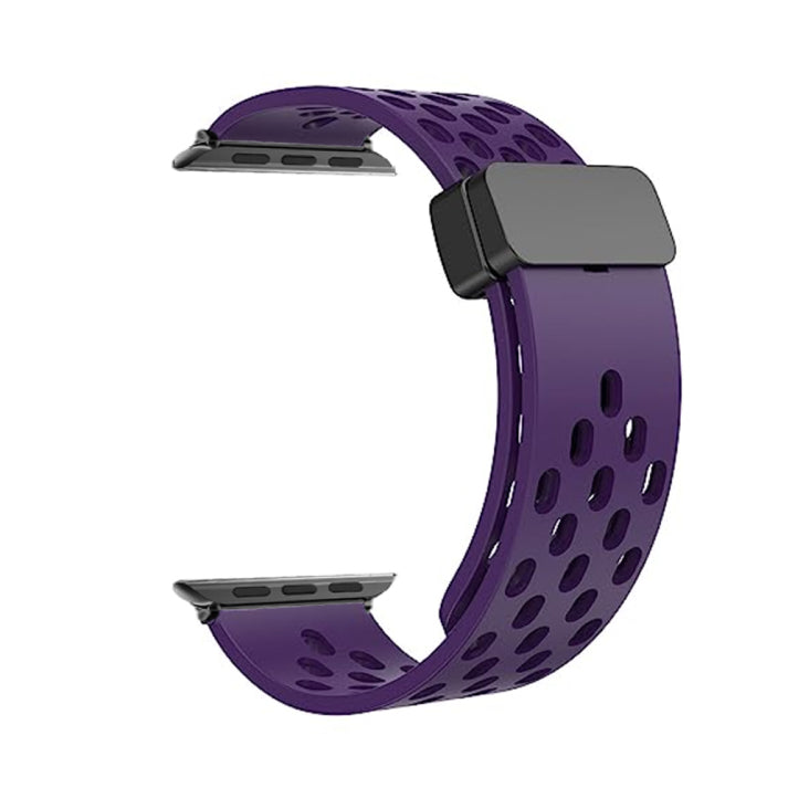 Nava-Bands Grape Royal / 42 / 44 / 45 / 49mm Nava-Bands Silicone Slotted Bands