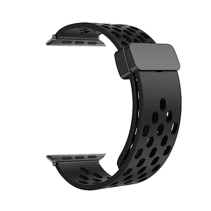 Nava-Bands Black / 42 / 44 / 45 / 49mm Nava-Bands Silicone Slotted Bands