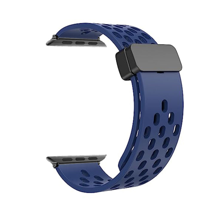 Nava-Bands Classic Blue / 42 / 44 / 45 / 49mm Nava-Bands Silicone Slotted Bands