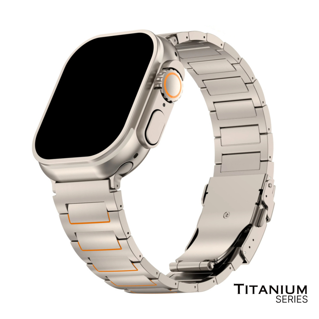 Luxury Titanium Apple Watch Band | Enduro Link | Shop Now – Nava-Bands