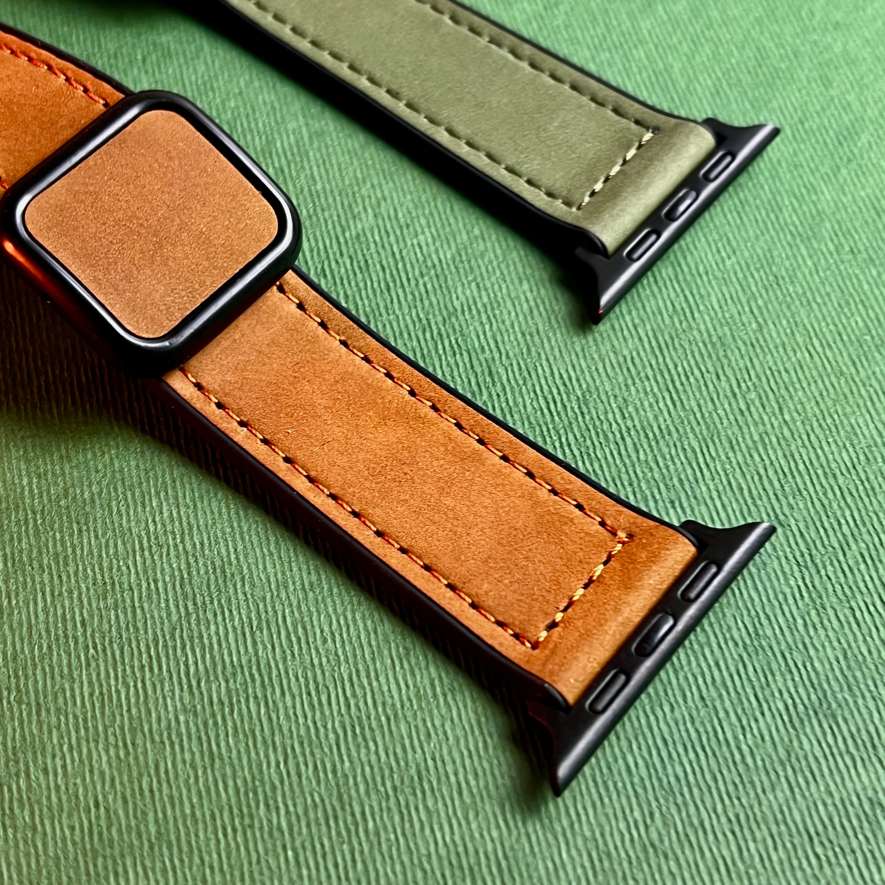 Burtone Straps Vegan Leather for your Apple Watch Bands