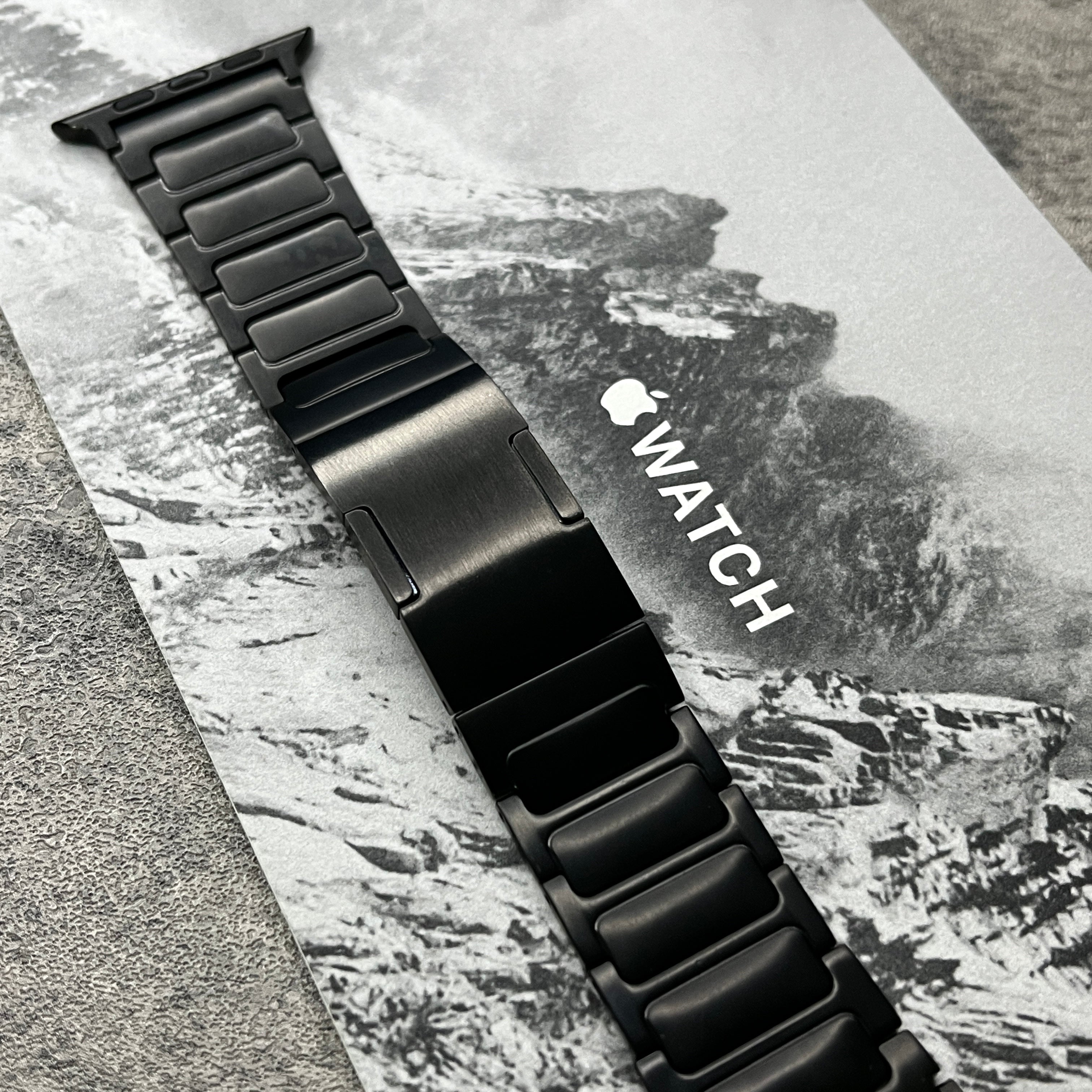 Apple Watch Titanium Metal Strap | Gentri Link | Shop Online