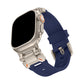 Nava-Bands Navy Blue / Starlight / 42 / 44 / 45 / 49mm Nava-Bands Silicone Rima Bands