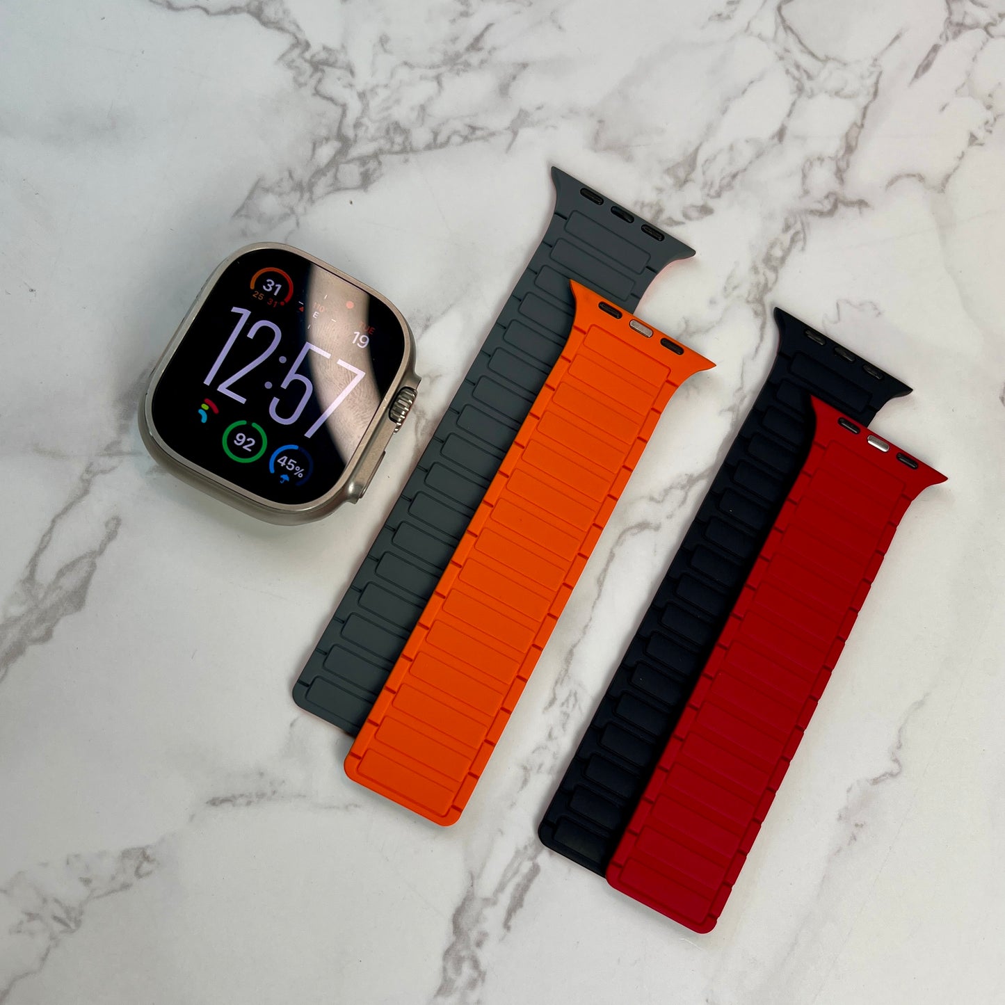 Nava-Bands Apple Watch Ultra Series Silicone Band Magno Loop