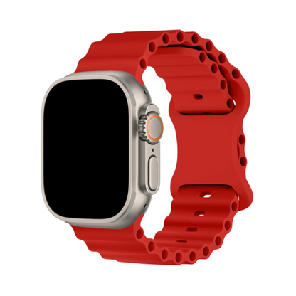 Nava-Bands Bermuda Red / 42 / 44 / 45 / 49mm Nava-Bands Silicone Pacific Bands