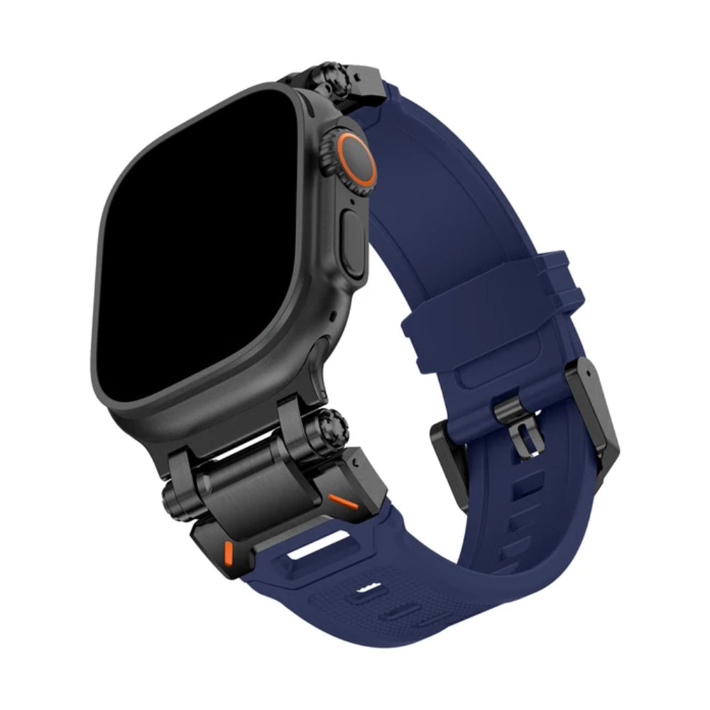 Nava-Bands Navy Blue / Space Black / 42 / 44 / 45 / 49mm Nava-Bands Silicone Rima Bands
