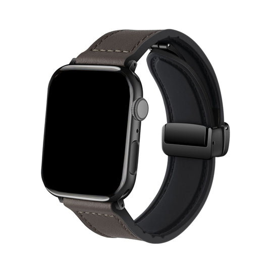 Nava-Bands Ash Coal / 42 / 44 / 45 / 49mm Nava-Bands Leather Lami Strap