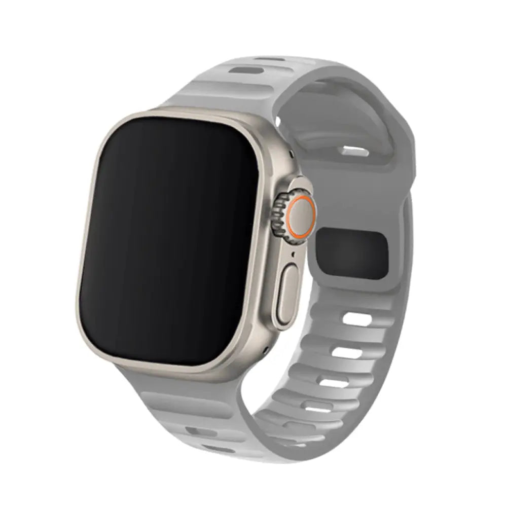 Aspro Bands Sandstone Gray / 38 40 41Mm Silicone