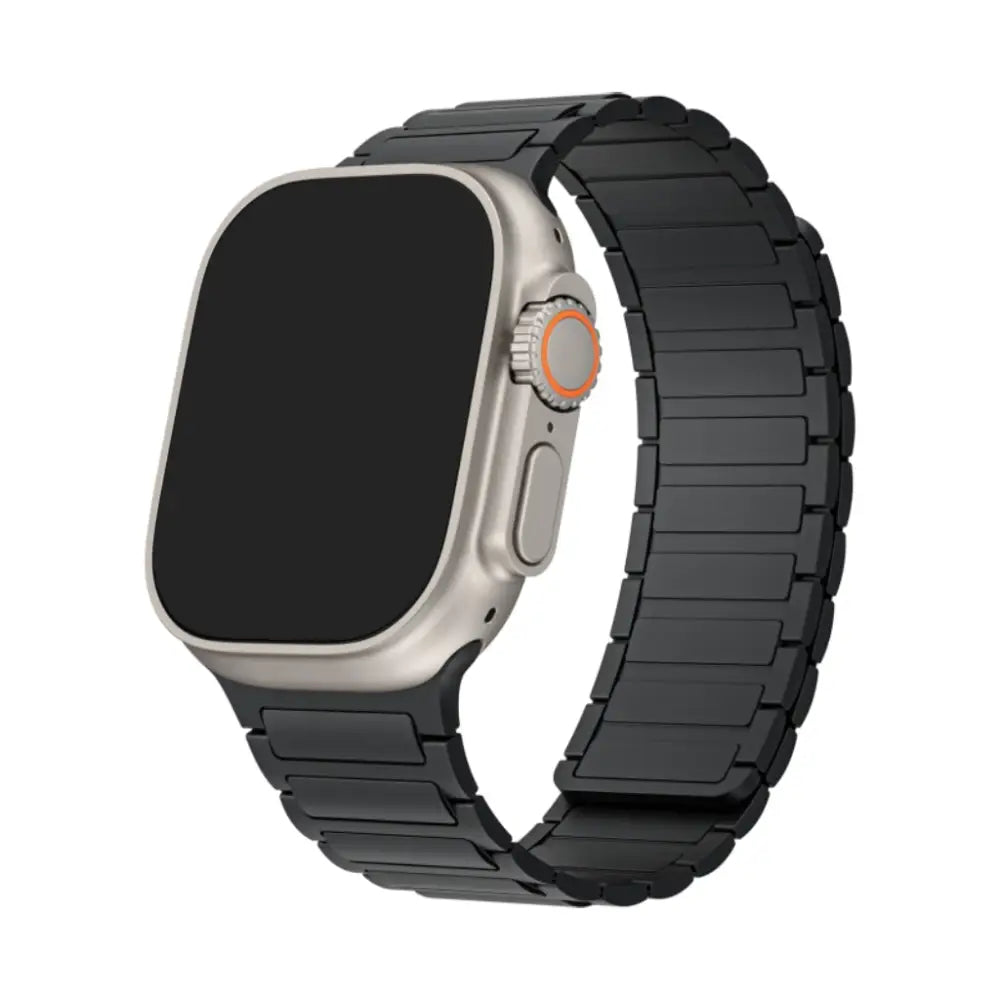 Nava-Bands Abyss Black / 42 / 44 / 45 / 49mm Nava-Bands Silicone Magno Loop
