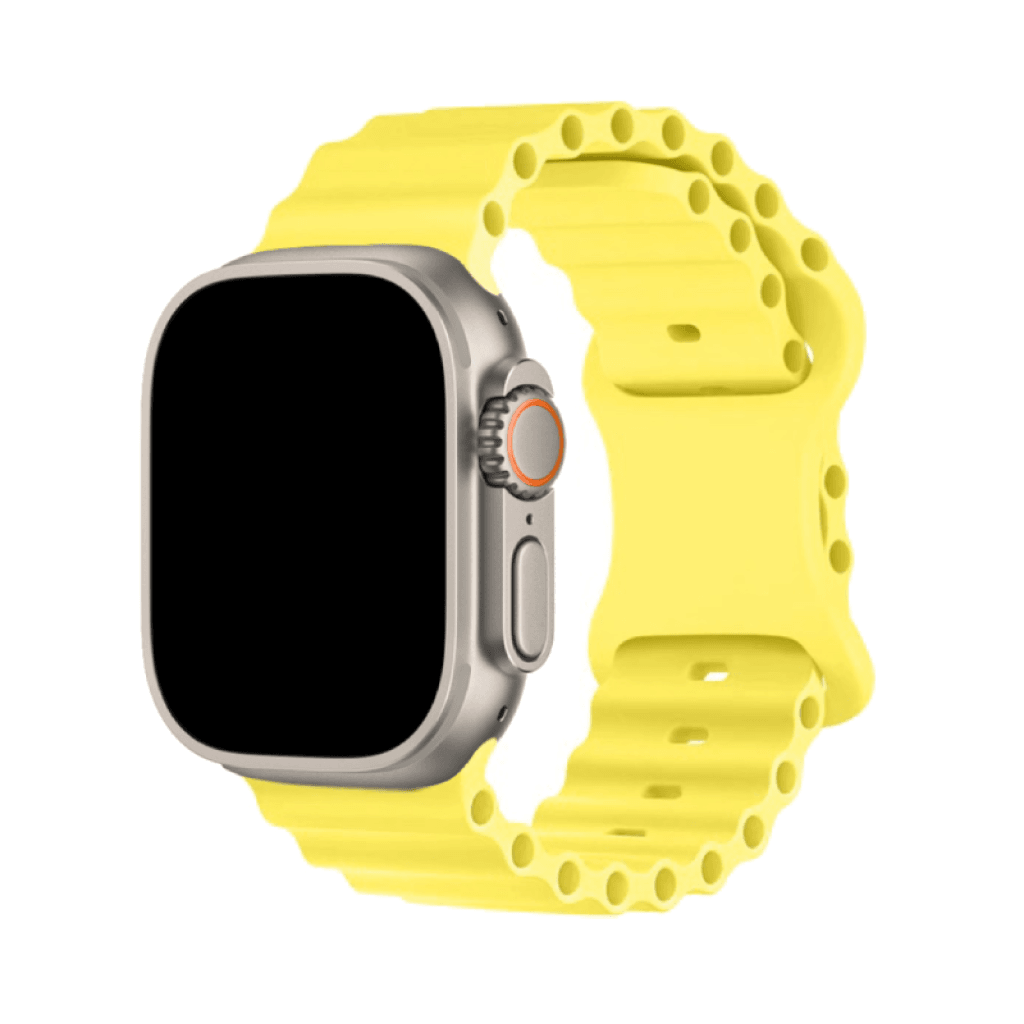 Nava-Bands Castle Yellow / 42 / 44 / 45 / 49mm Nava-Bands Silicone Pacific Bands