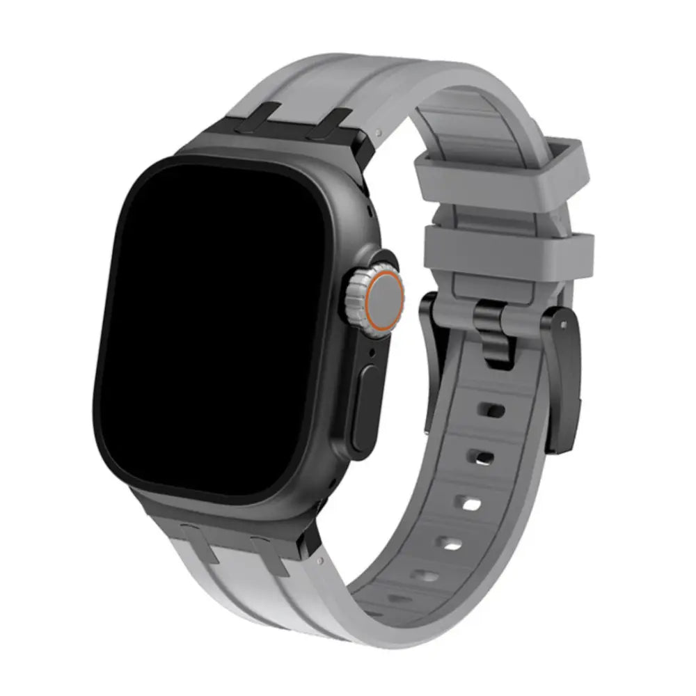 Primo Bands 38 / 40 41Mm Gray Stone Space Black Silicone